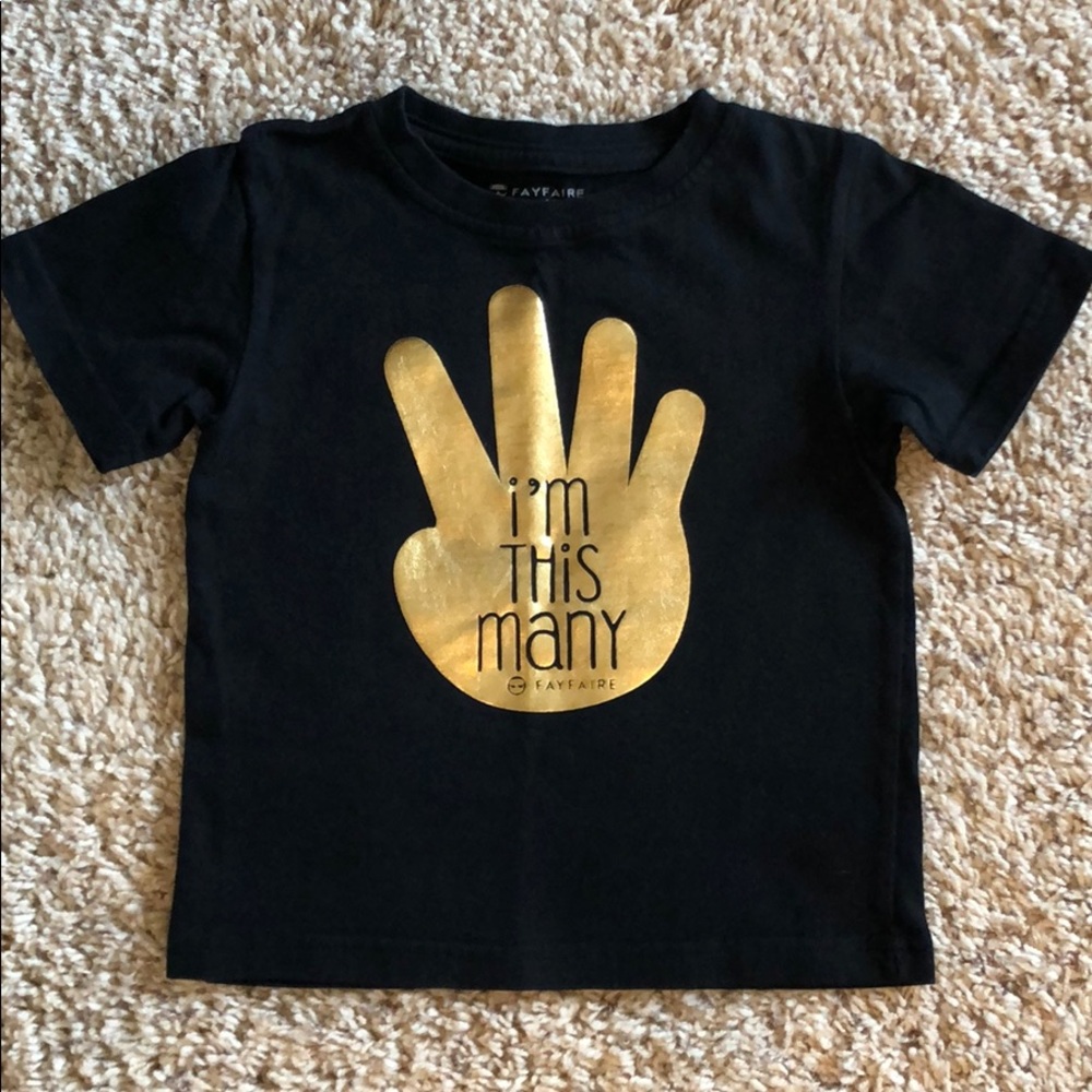 4 year old birthday shirt